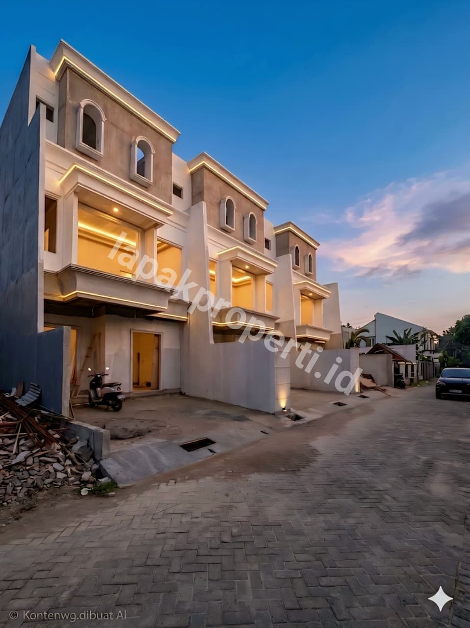 Foto Rumah Baru Design Classic Dengan Material Terbaik Di Duren Sawit Jakarta Timur - 1