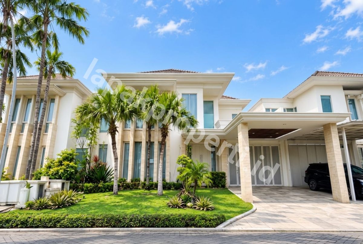 Foto Lelang Cash Rumah Lariz Wood Pakuwon Indah Surabaya Barat Harga Bawah Pasar - 1